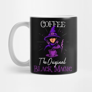 Original Black Magic Coffee TShirt - Witch Shirt Mug
